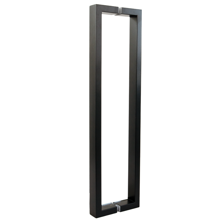 Rectangular oblong handle